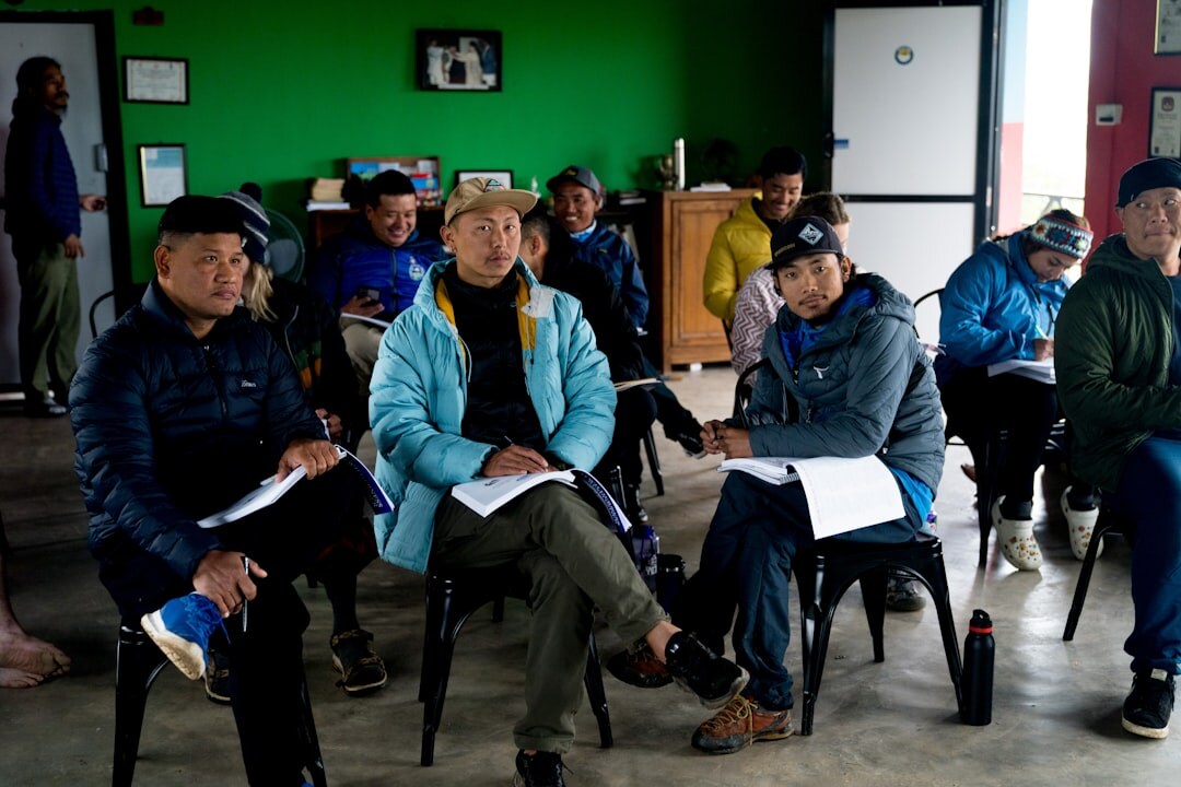 community meeting about donation