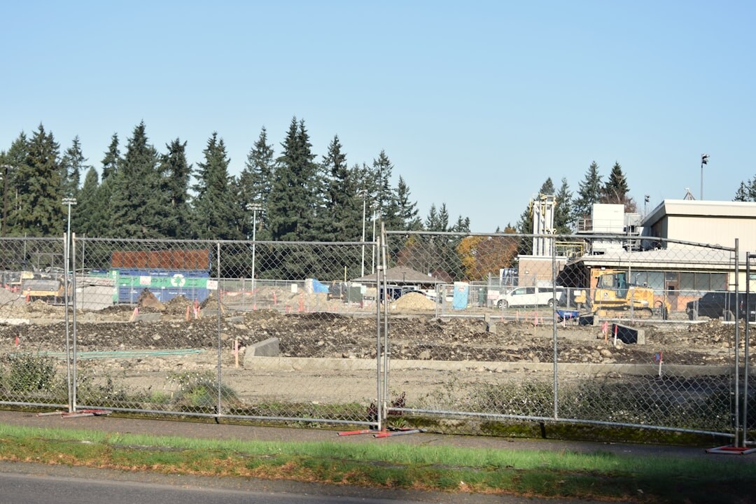 construction site for school